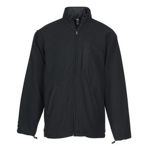 Additional Image 3 - a black jacket with zipper