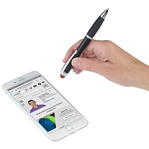 Additional Image 3 - a hand holding a pen over a cellphone