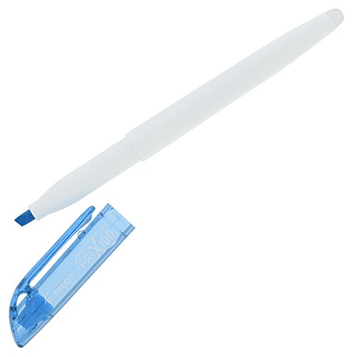 Additional Image 3 - a white pen with blue cap