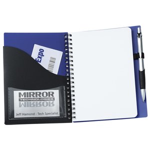 Additional Image 1 - a notebook with a blue cover