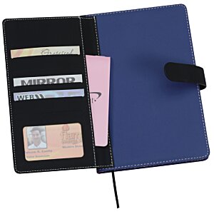 Additional Image 2 - a blue folder with a black strap