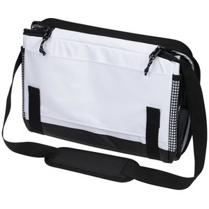 Additional Image 3 - a white bag with black straps
