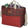 View Image 4 of 4 of Tartan Cooler Tote - Embroidered