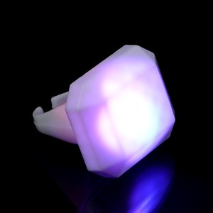 Additional Image 3 - a light bulb with a purple light