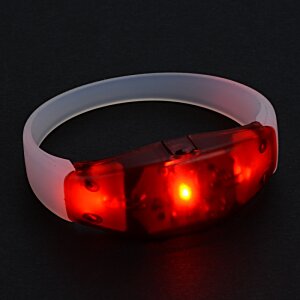 Additional Image 5 - a red light on a white band