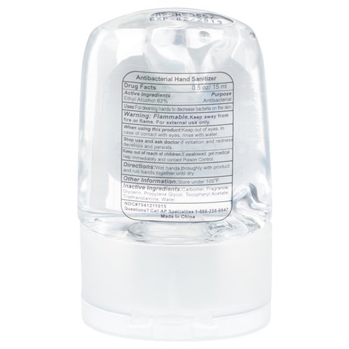 Additional Image 1 - a clear container with a silver lid