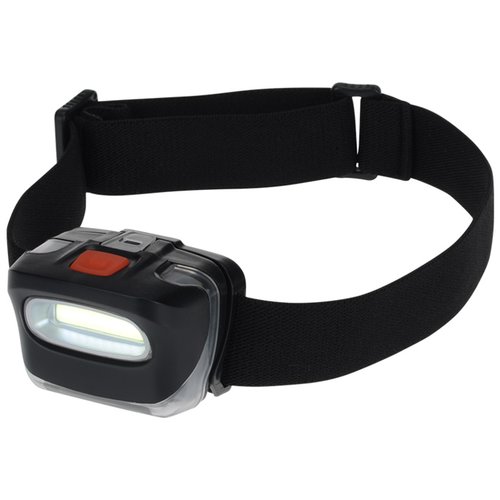 Additional Image 2 - a black headband with a light on it