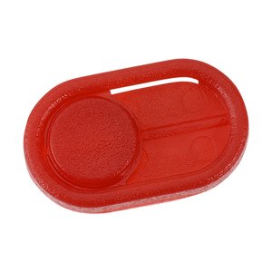 Additional Image 5 - a red button on a white background