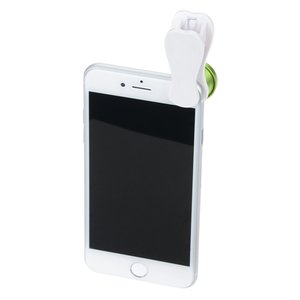 Additional Image 5 - a white cell phone with a black screen