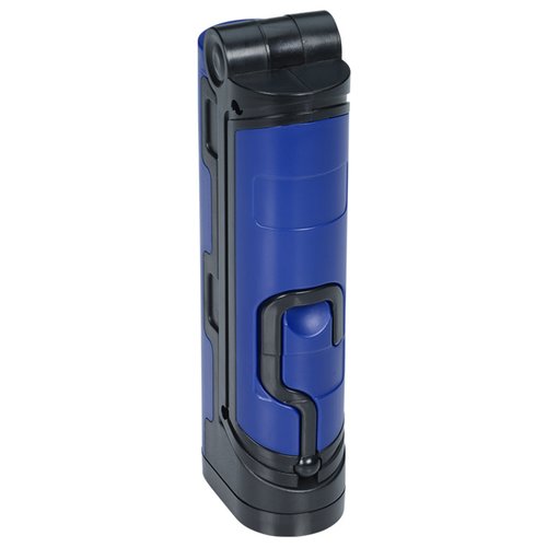 Additional Image 4 - a blue and black cylinder with a black handle