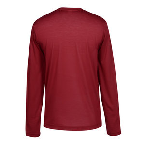 Additional Image 1 - a red long sleeved shirt