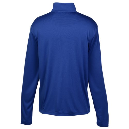 Additional Image 1 - a blue long sleeved shirt
