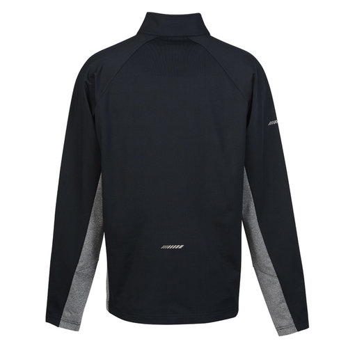 Additional Image 1 - a black jacket with grey stripes