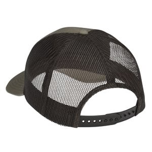 Additional Image 1 - a black hat with mesh on it