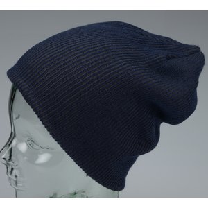 Additional Image 1 - a black beanie on a mannequin