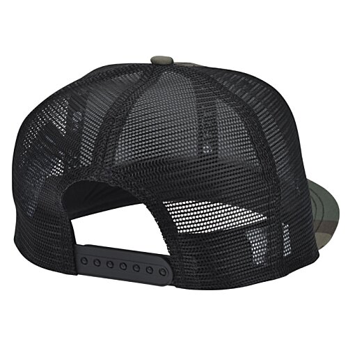 Additional Image 1 - a black hat with a white background