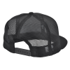 View Image 3 of 4 of New Era Flat Bill Snapback Trucker Cap - Laser Engraved Patch
