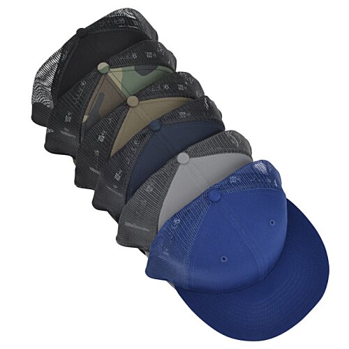 Additional Image 3 - a group of different colored caps