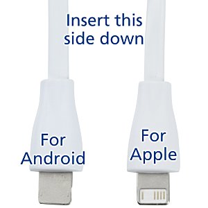 Additional Image 1 - a white cable with blue text