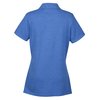 View Image 2 of 3 of Easy Care Wrinkle Resist Cotton Pique Polo - Ladies' - Heather