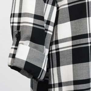 Additional Image 2 - a close up of a plaid shirt