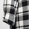 View Image 3 of 4 of Plaid Flannel Shirt - Ladies' - 24 hr