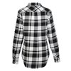 View Image 4 of 4 of Plaid Flannel Shirt - Ladies' - 24 hr