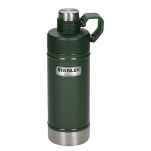 Additional Image 3 - a black and silver water bottle