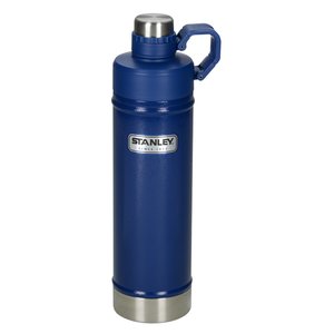 Additional Image 1 - a blue and silver water bottle