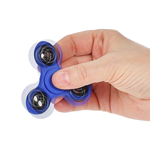 Additional Image 1 - a person holding a green fidget spinner