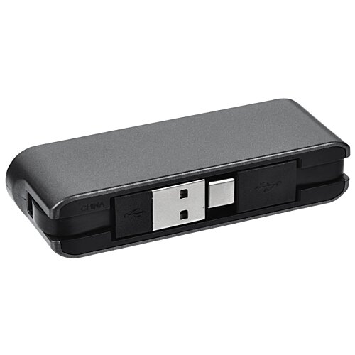 Additional Image 1 - a black rectangular object with a silver metal lock