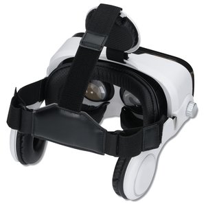 Additional Image 3 - a black and white virtual reality headset