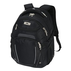 Additional Image 1 - a black backpack with a strap
