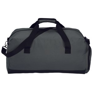 Additional Image 2 - a grey bag with black straps