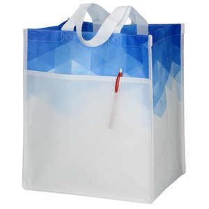 Additional Image 1 - a blue and white bag