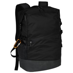Additional Image 1 - a black backpack with a strap