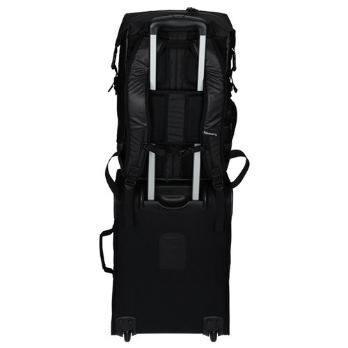 Additional Image 2 - a black rolling bag with wheels