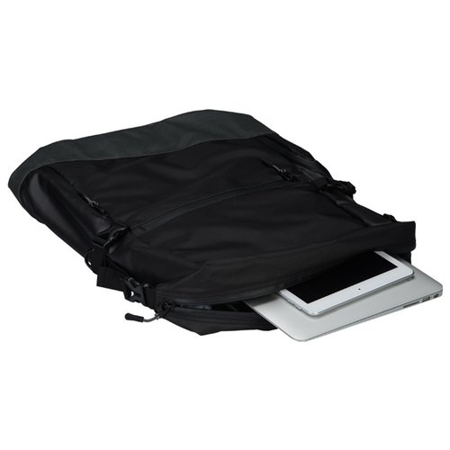 Additional Image 3 - a black bag with a silver handle