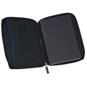 Additional Image 1 - a black notebook with a pen