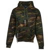 View Image 2 of 4 of J. America Polyester Tailgate Camo Hoodie - Embroidered