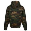 View Image 3 of 4 of J. America Polyester Tailgate Camo Hoodie - Embroidered