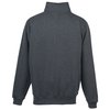 View Image 2 of 3 of J. America Heavyweight 1/4-Zip Pullover Sweatshirt - Embroidered