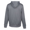 a grey hoodie with a white background