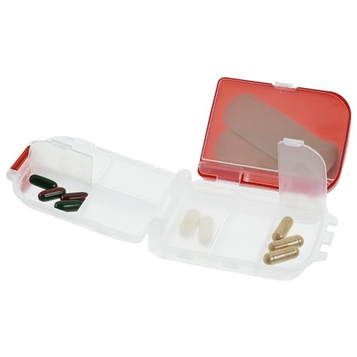 Additional Image 2 - a plastic container with a red lid