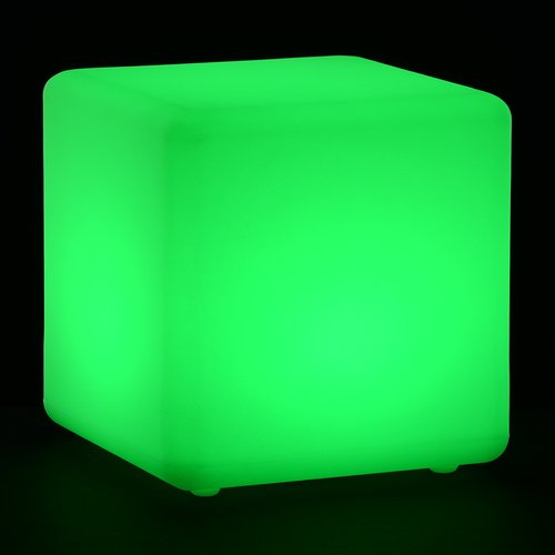 Additional Image 8 - a green cube with black background