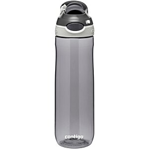 Additional Image 2 - a grey water bottle with a black cap