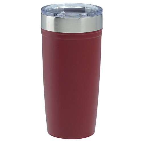 Additional Image 2 - a red cup with a silver lid
