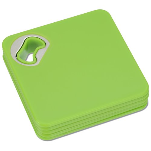 Additional Image 3 - a green square object with a silver ring