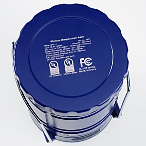 Additional Image 7 - a blue container with a blue lid