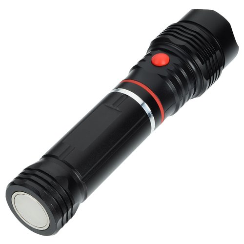Additional Image 2 - a black flashlight with a red light